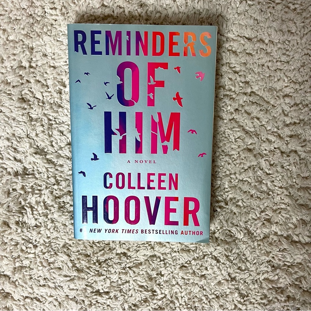 Reminders of Him Novel with Colorful Cover